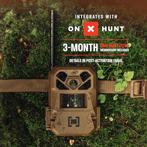 Image of Moultrie Edge 3 Cellular Trail Camera Bundle with Flex Mount 2 - 40MP HD Photos, 1080p Video, Low-Glow Flash, GPS, Multi-Carrier Auto-Connect, Built-in Memory, 0.5s Trigger, AI Buck Detection