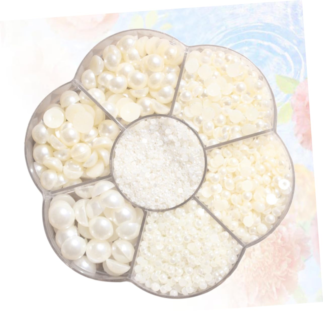 SHINEOFI 16800 Pz Perline Fai Da Te Perline Semicircolari Metà Flatback Album Decorazioni Per Unghie Per Nail Art Strass Massa