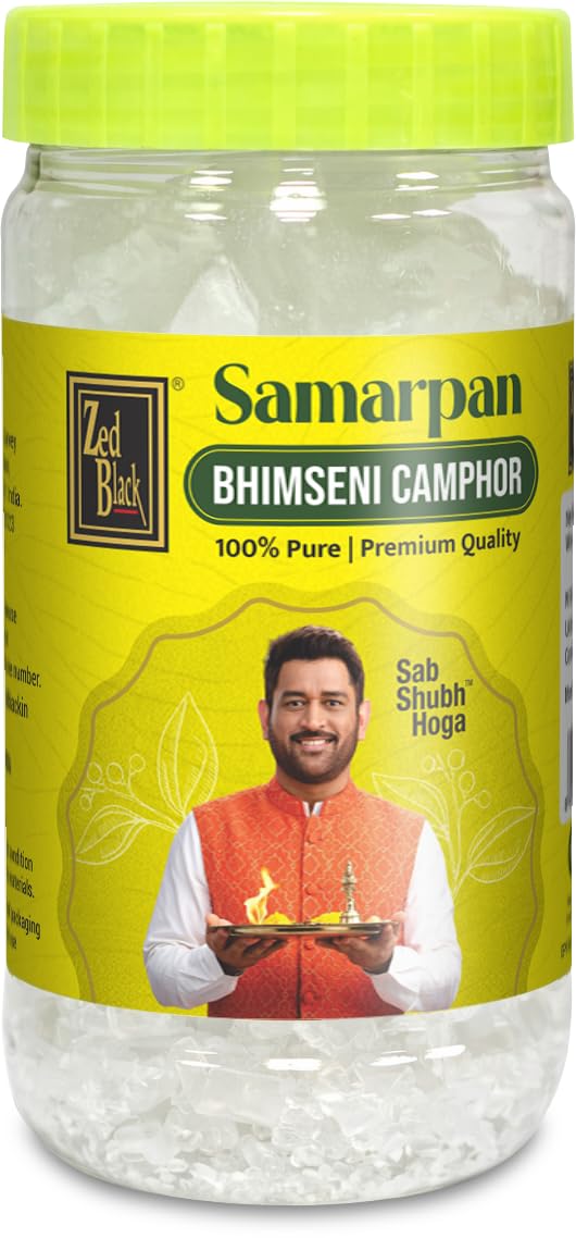 Zed Black Bhimseni Camphor Kapoor - Natural Fragrance -2