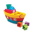 Giggles Funskool Stack A Boat, Pull Along, Nesting & Stackable Toy for Kids, Encourages Learning & Development, Fun Acti