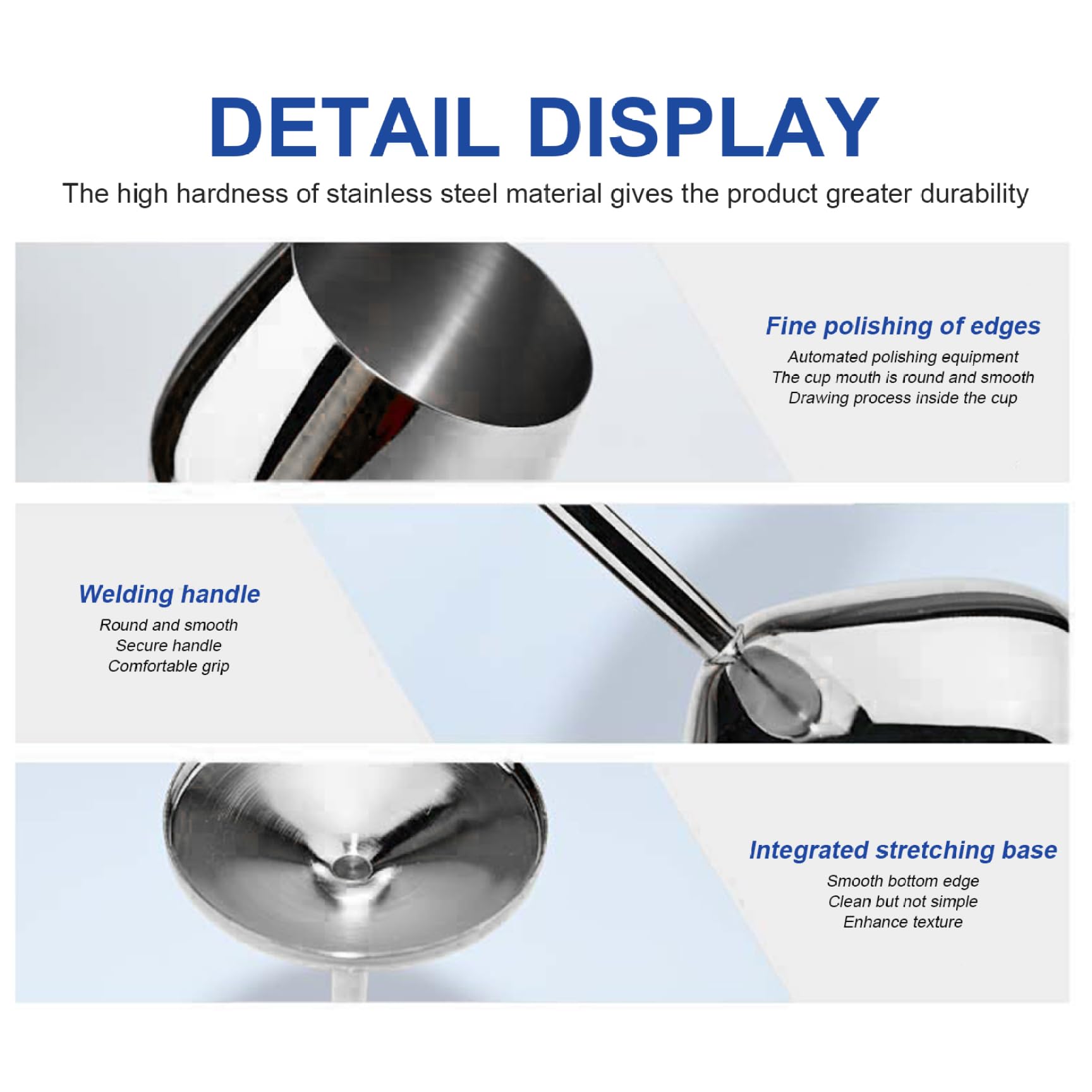 4 pièces verre à vin en acier inoxydable 500 ml verre à vin en métal en forme de U Potbelly antirouille incassable élégant moderne tasse portable avec tiges pour les voyages domicile, verres