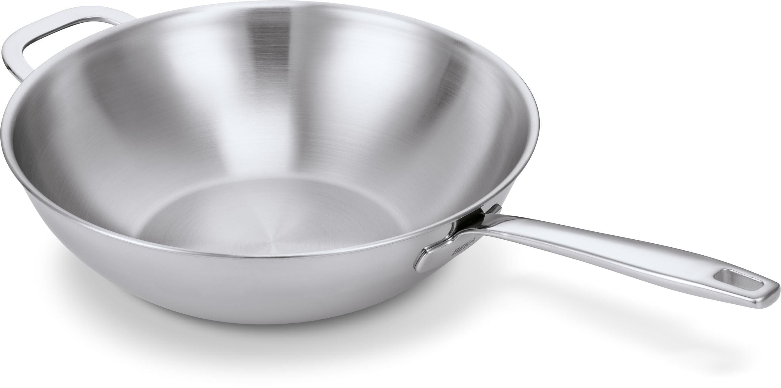 Beka Poêle wok Maestro 30 cm, acier inoxydable, tous feux