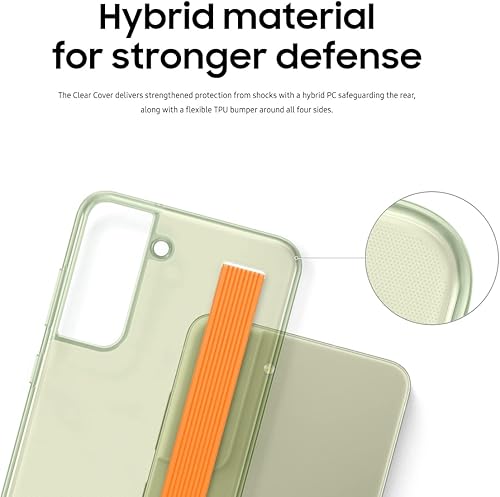 Miniatura 10 de SAMSUNG Funda protectora transparente para teléfono Galaxy S21 FE 5G, funda protectora para teléfono, protector a prueba de golpes para teléfono