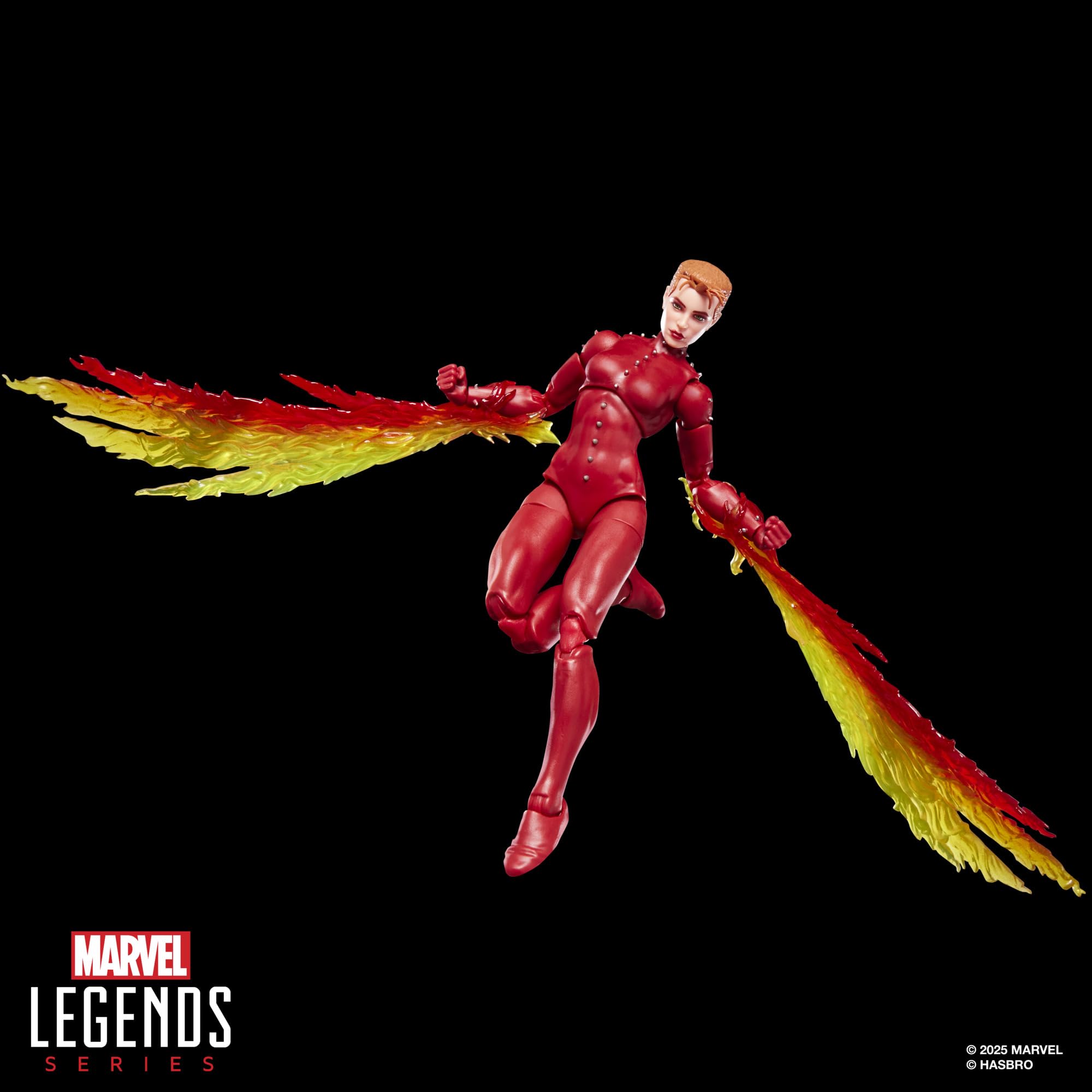 Phoenix (Rachel Summers) z serii Marvel Legends, figurka kolekcjonerska X-Men w skali 15 cm z dużym zabawkowym komiksem, inspirowana komiksem Excalibur nr 1 (1988)