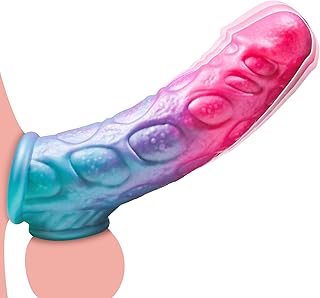 Extensores Peneanos, 7.5 inch, 10 Vibration Modes & 35% Girth Enhancer Penile Extension Devices YJ08
