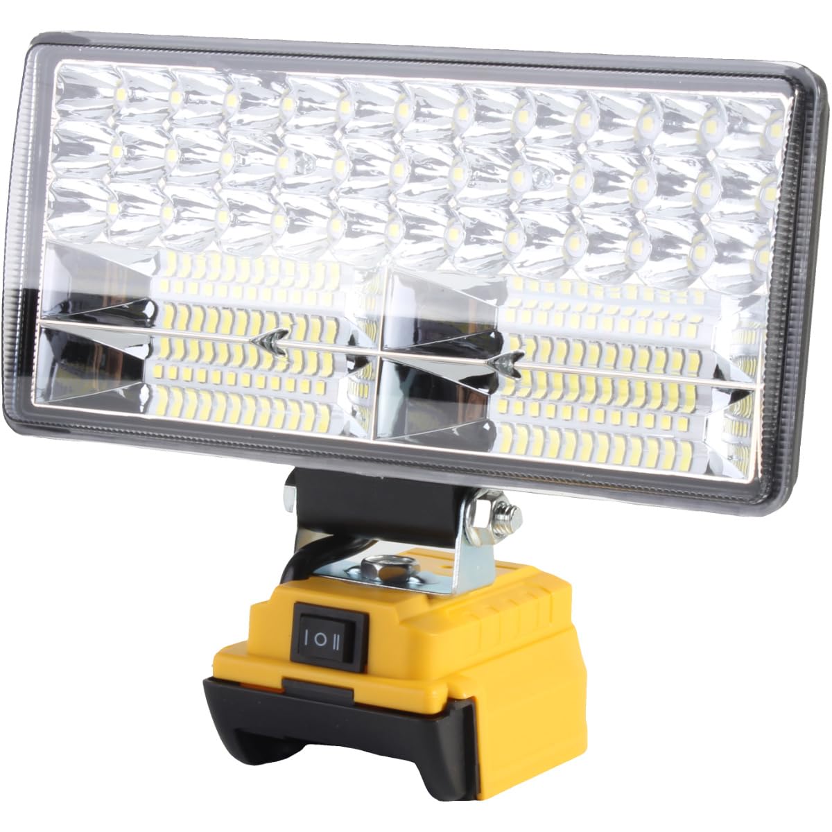 Cordless LED Work Light for Dewalt 20V Battery, Portable 65W Spotlight Lighting 4000LM with Type C & USB Fast Charging for Camping, Hiking, Fishing, Power Failure, Job Site, Workshop