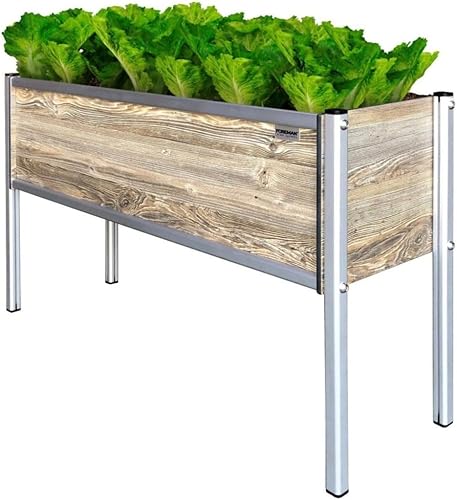 Foreman caja para plantar jardín,fabricado en los Estados Unidos con una garantía de 20 años, para interiores y exteriores, Callisto