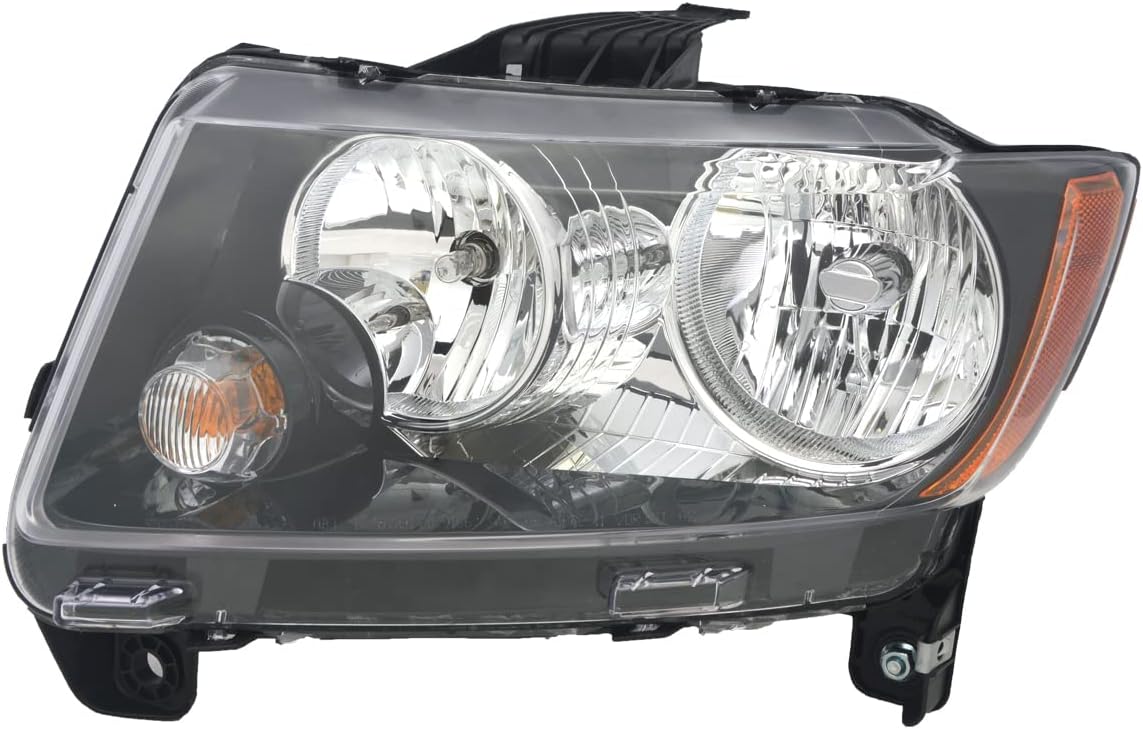 TYC Left Headlight Assembly for 2013-2017 Jeep Compass