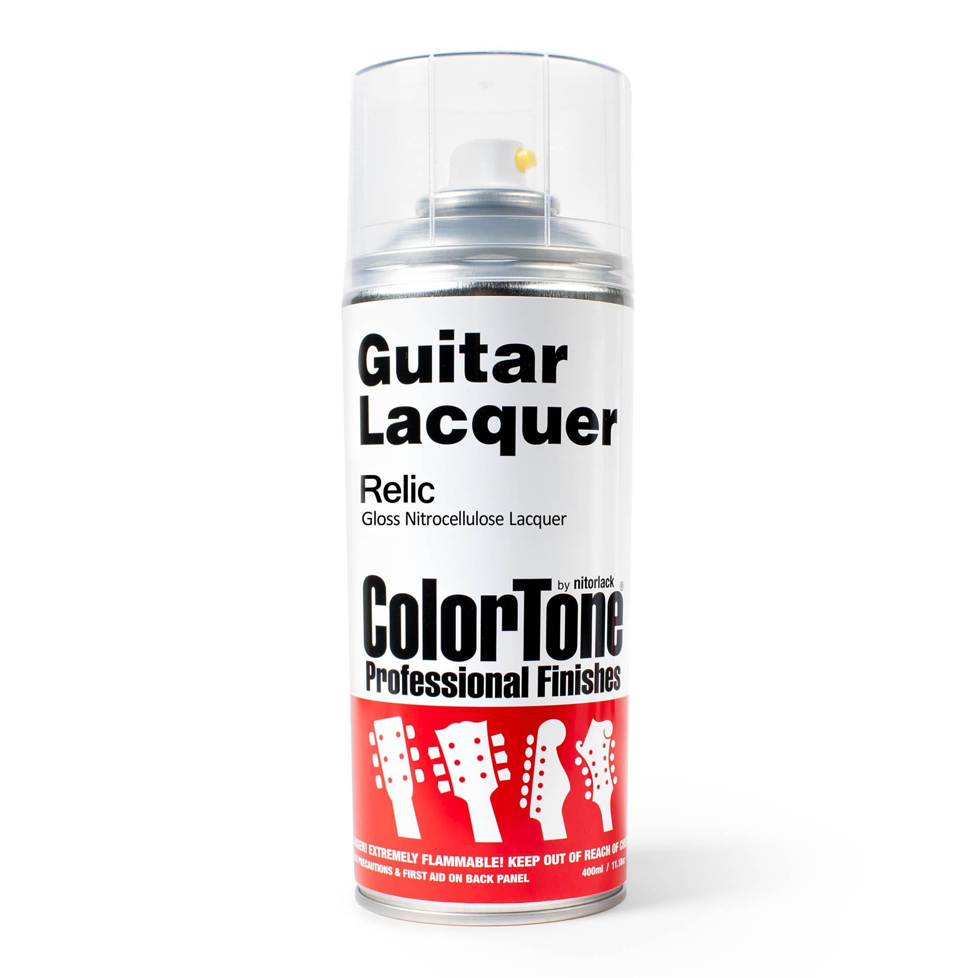 Amazon.com: ColorTone Aerosol Guitar Lacquer, Relic – Transparent