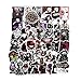cluis Tokyo Ghoul Autocollant Anime Stickers Ordinateur Portable Sticker Imperméable Décor de bagages sans doublon(52PCS - 2)