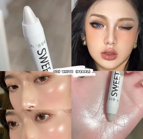 Miniatura 2 de Lápiz delineador de ojos de 3 colores, profesional impermeable y duradero, kit de maquillaje de ojos brillante, kit de regalo de tamaño de viaje