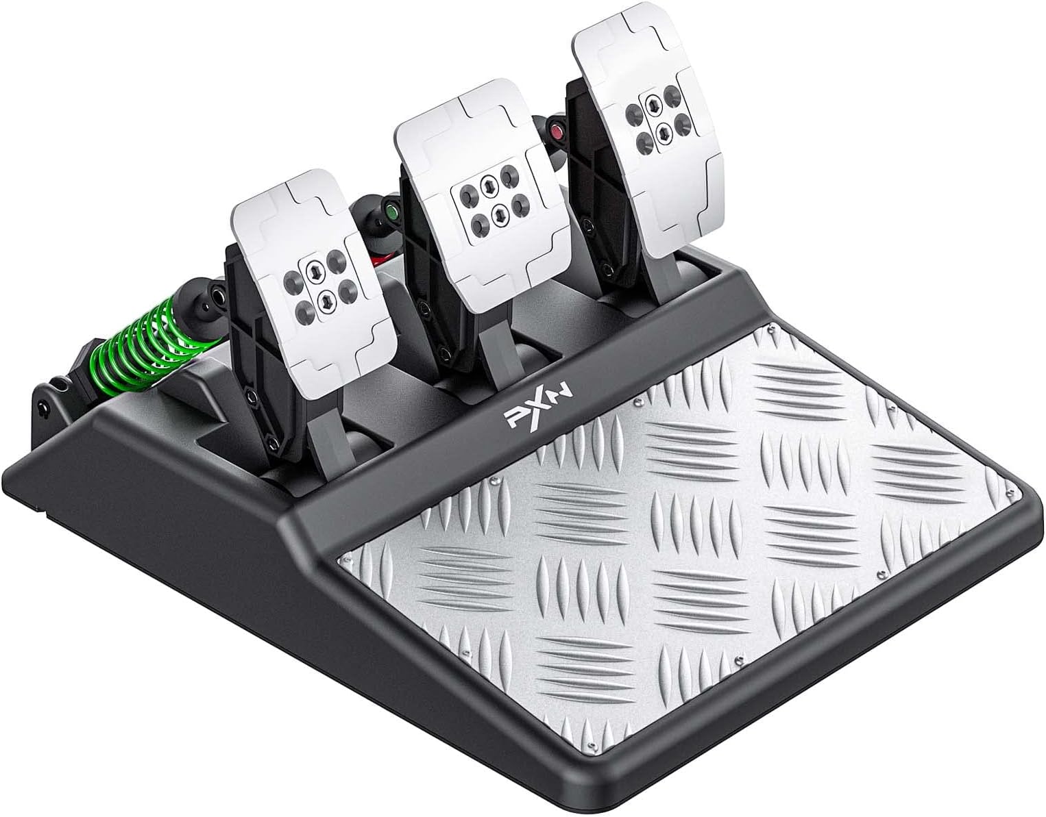 PXN A3 Pedals Steering Wheel Controller Pedal Set Racing Wheel Pedals Set Holtz Sensor Pedals Compatible with PC PS3 PS4 PC XBOX ONE XBOX X/S