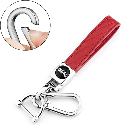 Miniatura 5 de Funda para llavero Jeep con llavero, funda de TPU suave protección completa adecuada para Jeep Grand Cherokee Renegade Compass Durango Charger Dodge