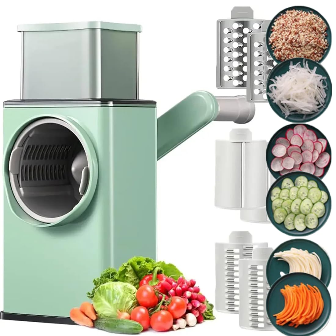 Trancheuse manuelle de cuisine multifonctionnelle pour légumes et carottes