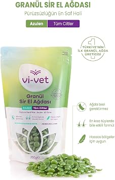 Vi-Vet Granule Sir Hand Wax Azulen