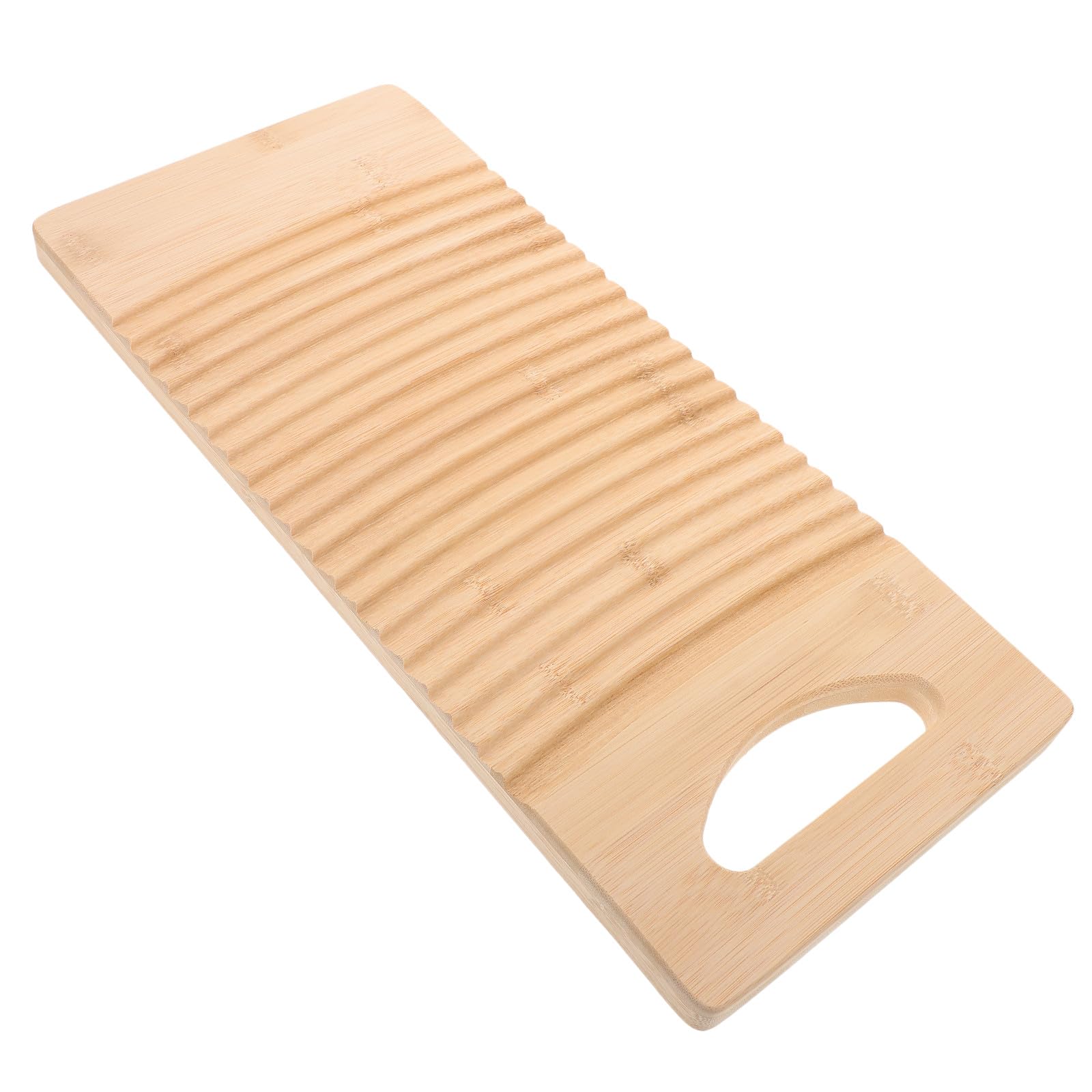 VICASKY Asse da Lavare per Bucato in Bambù Resistente Design Portatile e Antiscivolo, per Vestiti da Ragazzo Ragazza e Biancheria Intima, Lavaggio a Mano Efficiente