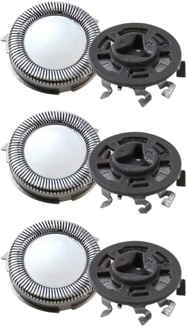 SH30 Replacement Heads for Philips Electric Shaver, SH30 Blades for Philips Series 1000, 2000, 3000 Click and Style with Sharp Blade, Easy Cut & Replace, 3 - Pack ( Non- Original Heads )