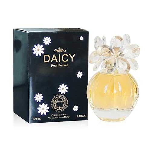 Miniatura 2 de META-BOSEM Colección de perfumes Daise Blue+Daise Pour Femme de 2 piezas para mujer, Eau de Parfum en aerosol natural, aroma floral afrutado