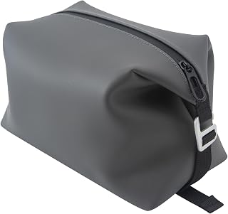6"x11" 6L Silicone Toiletry Bag, Grey