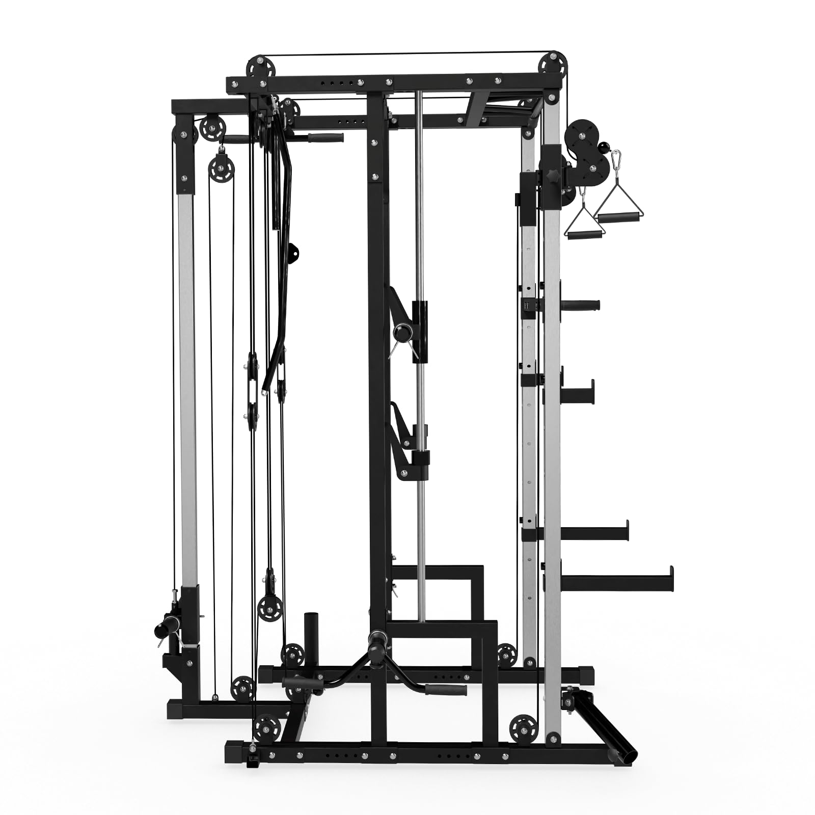 Smith Machine S5000 - Jaula de Musculación Multiestación - Entrenamiento Completo de Alta Resistencia - Entrena en Casa o el Gimnasio - 168 x 135 x 230 Cm