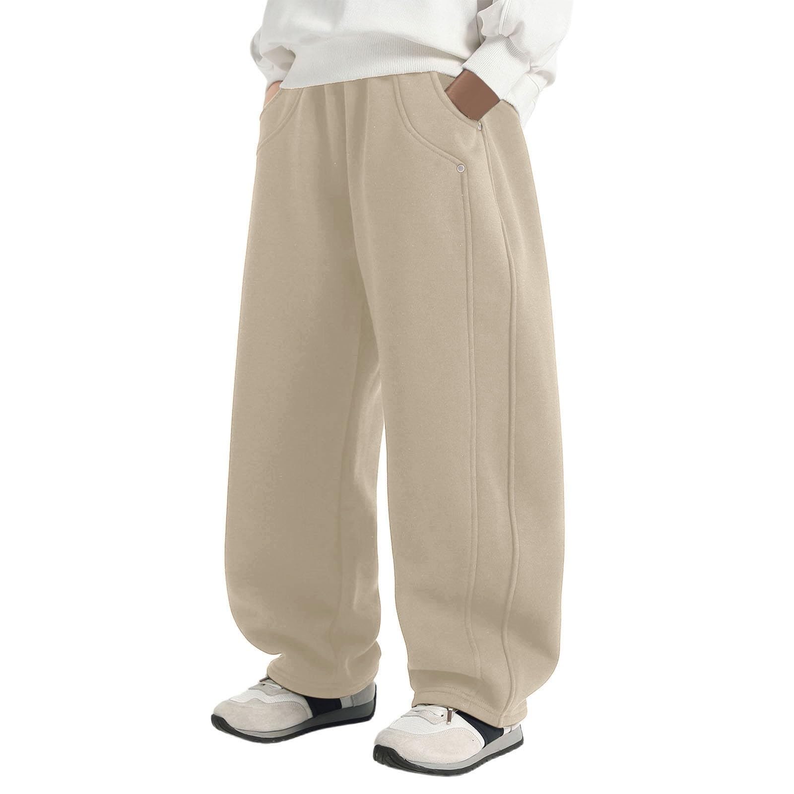 Baggy Jogginghose Jungs - Sport Und Freizeit Weites Bein Loose Fit Freizeithose Trainingshose Bequem Leichter Arbeitshose Atmungsaktiv Street Hose Für Frühling Und Sommer Teenager