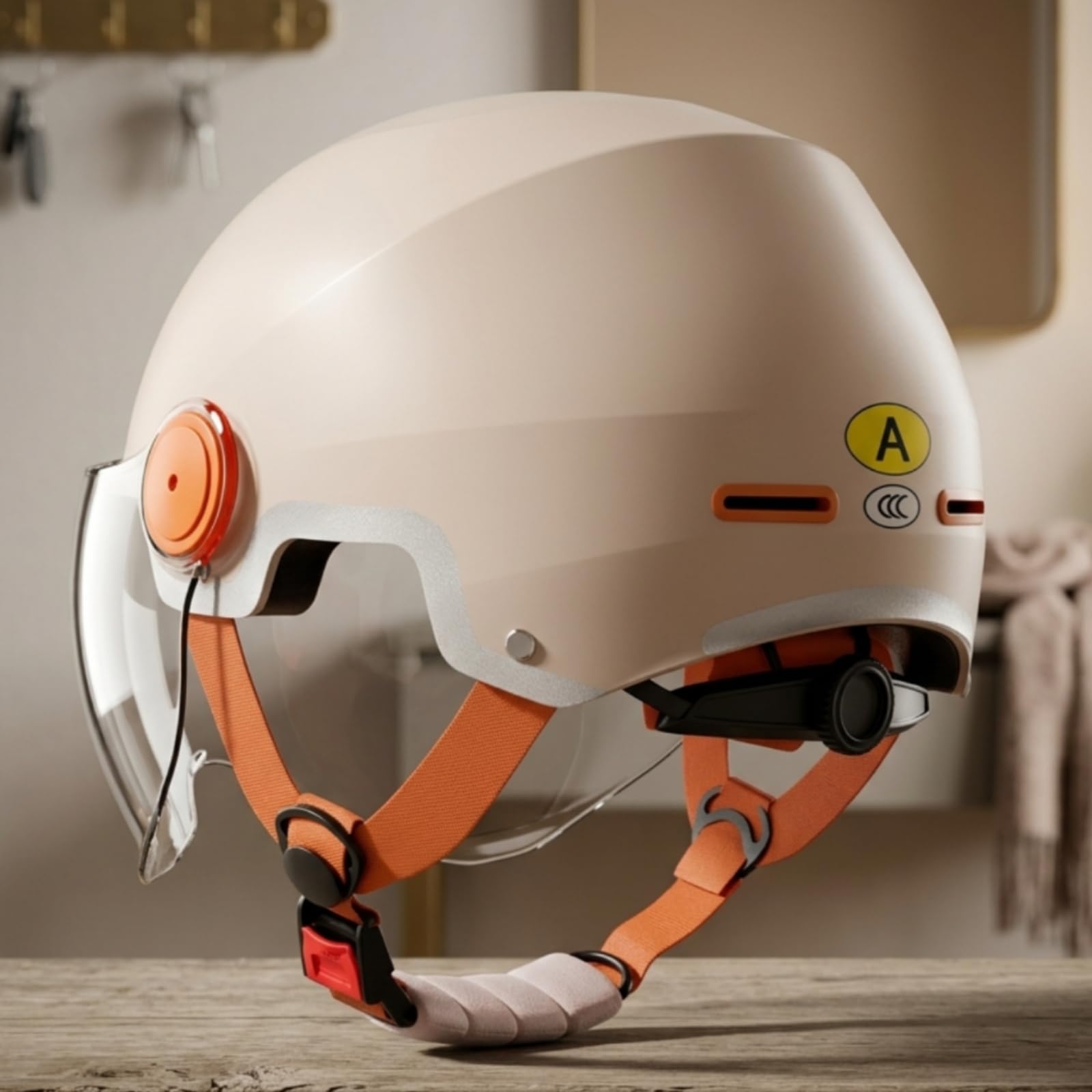 Casco Jet Omologato , color to 3
