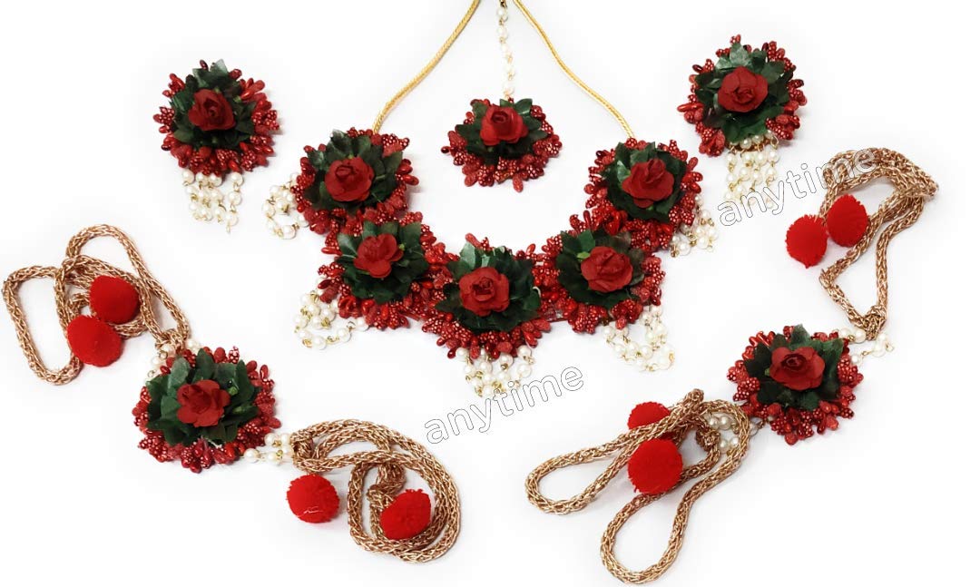 12SEASONS Balika Vadhu Designer jewellery Set for Women ( Red ) (B08MD465TK) Amazon Price History, Amazon Price Tracker