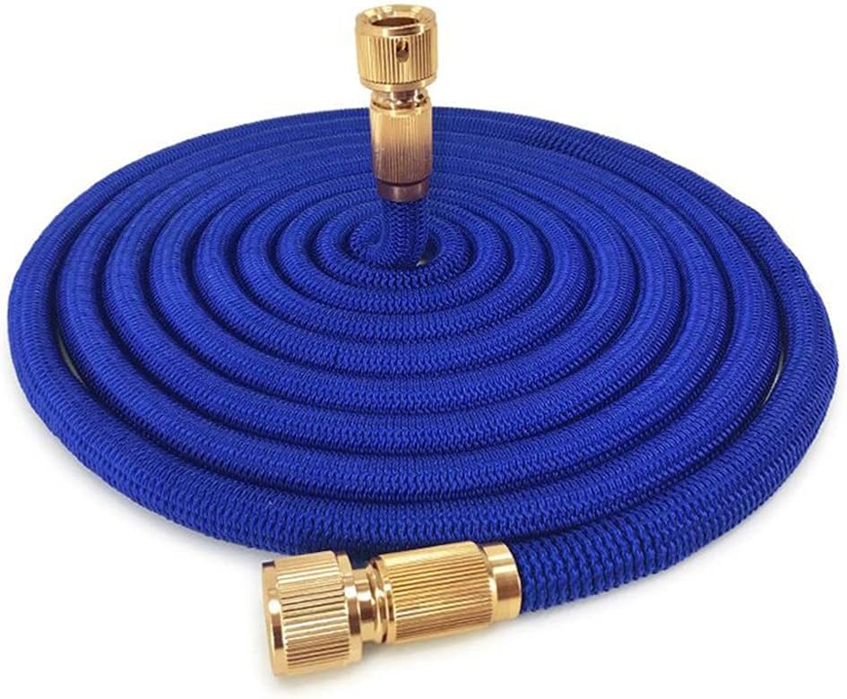 Water Pipe Hose Household High Pressure Car Wash Water Explosion-Proof Teles Hose Watering (15m After Water)