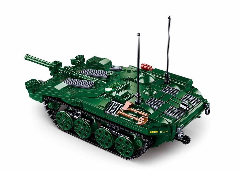 Sluban M38-B1010 ModelBricks-STRV103 Main Battle Tank 692PCS