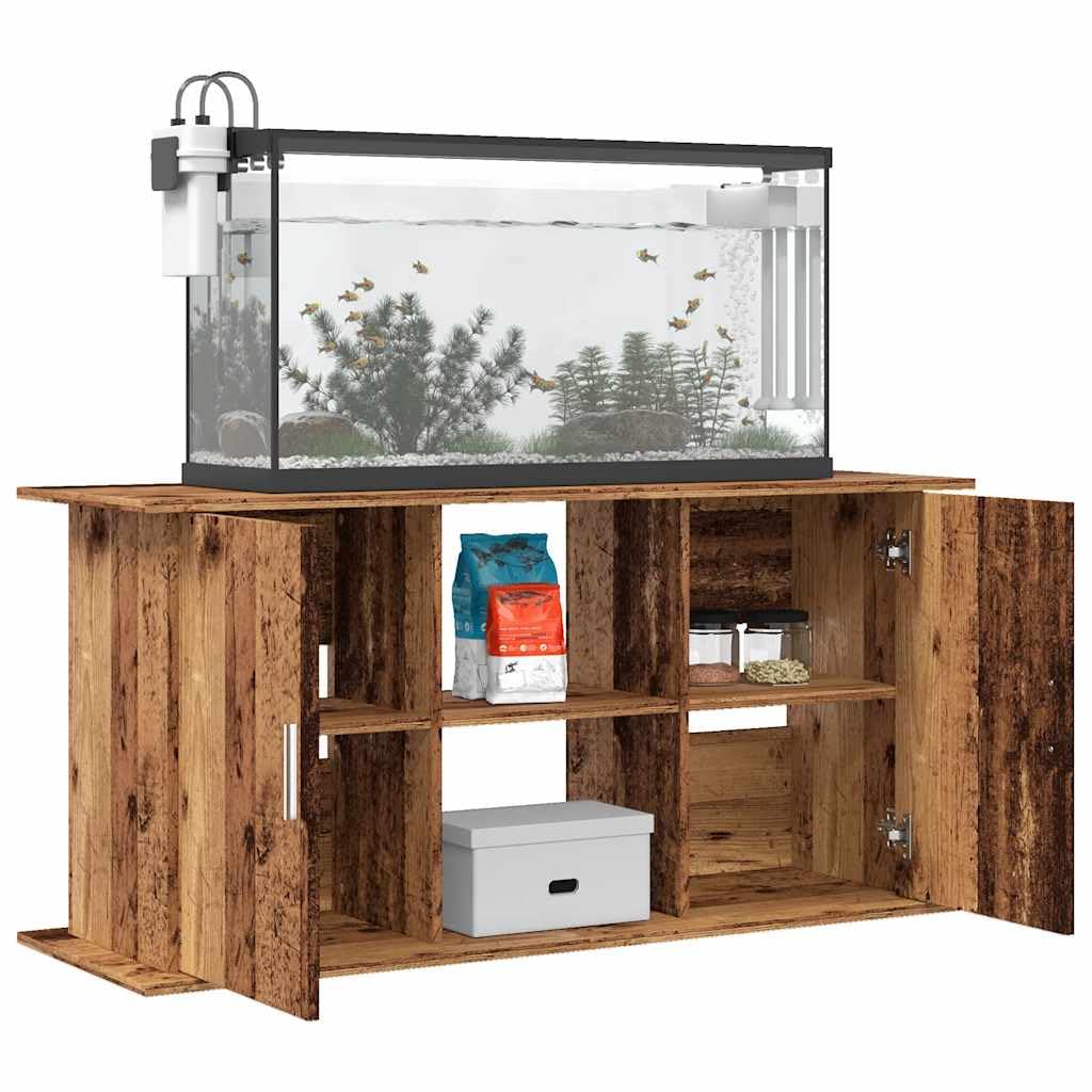 Supporto Acquario Gecheer 101x41x58cm - Legno Multistrato Nero - Foto 7