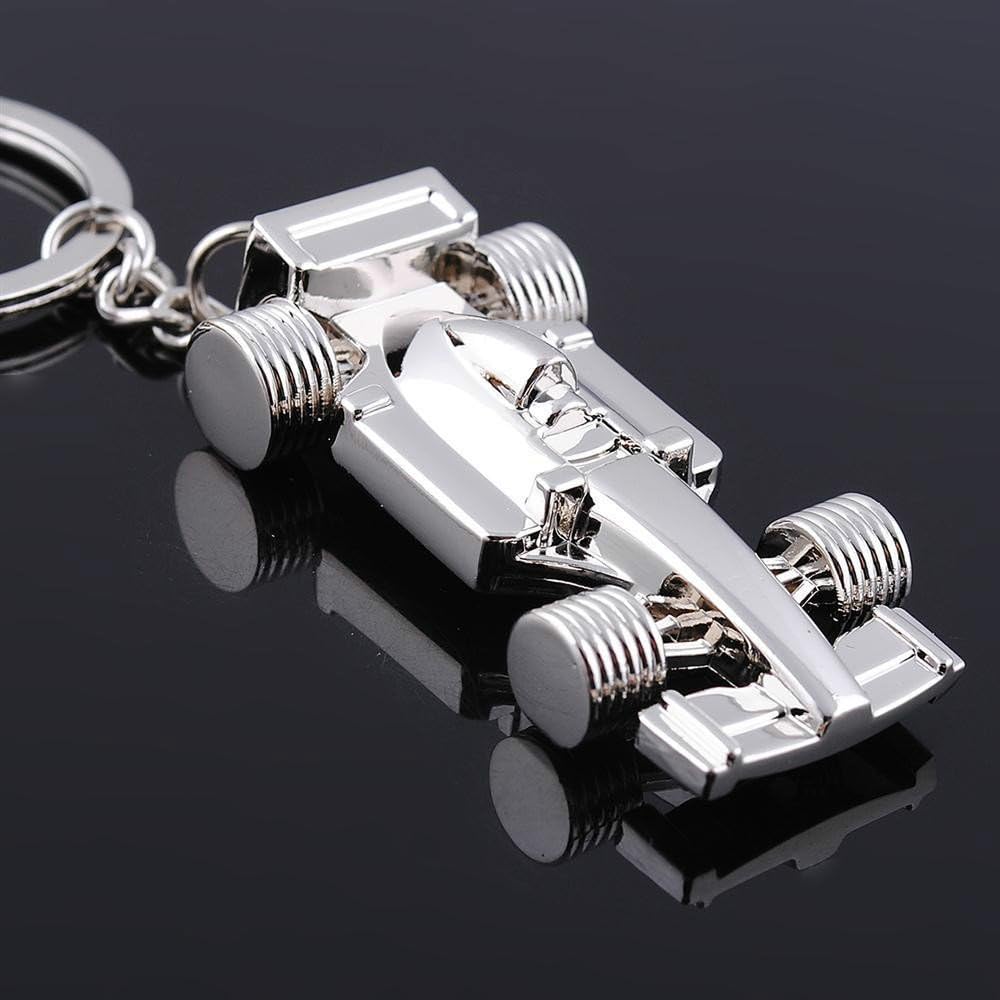 F1 Racing Car Keyring
