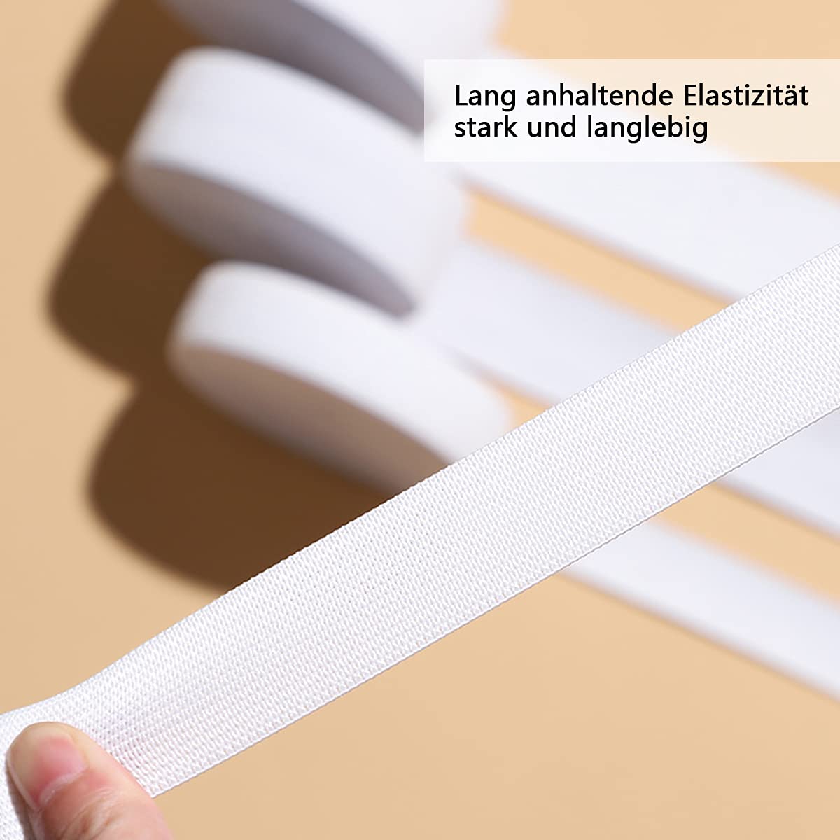 25M Elastico Da Cucire, Nastro Elastico Piatto, Nastro Elastico - Foto 11