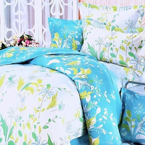 Blancho Bedding [Blooming Orchid] 100 Cotton 4PC Duvet