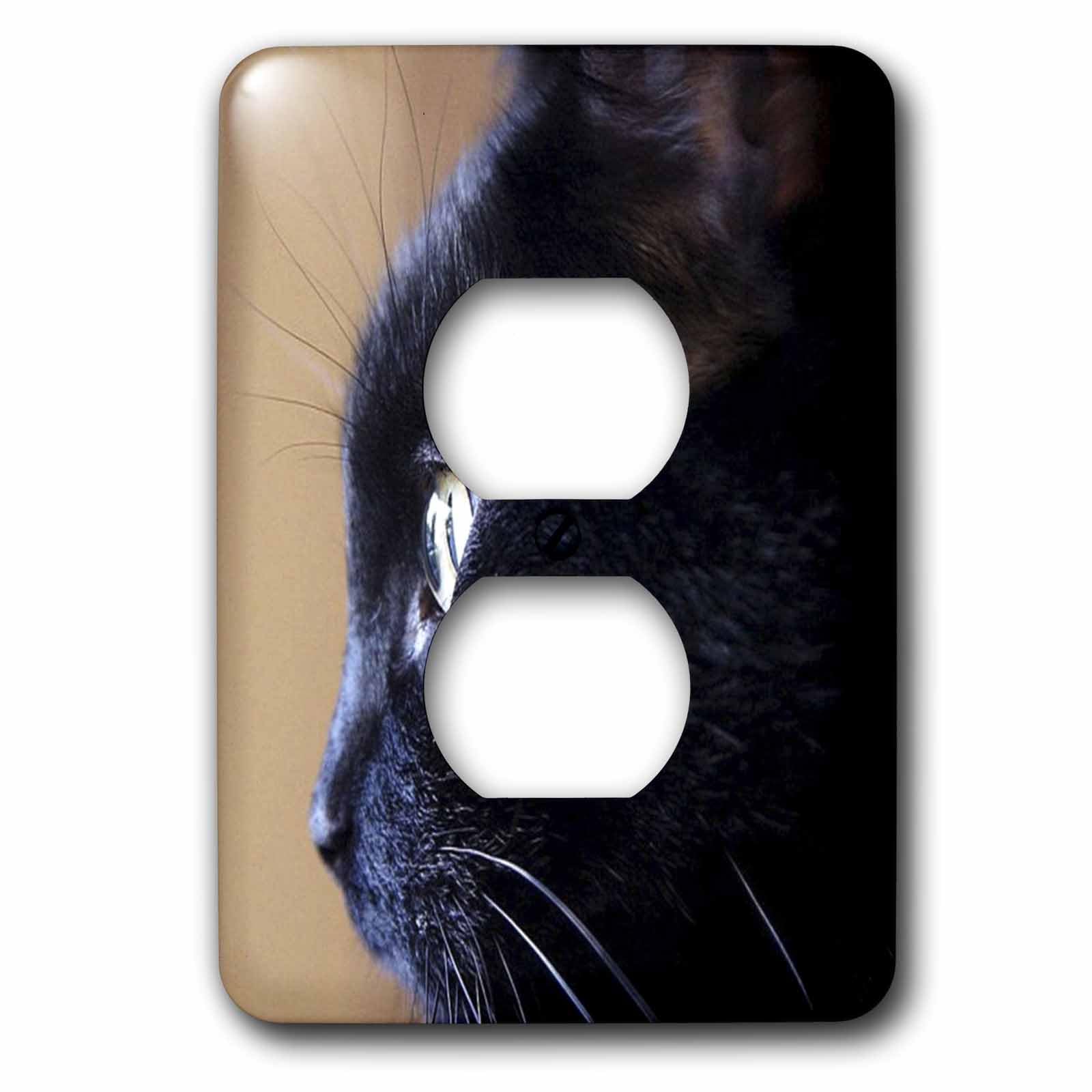 Prise noir cat 2 3dRose lsp_49295_6 pour rénover un interrupteur abîmé avec style