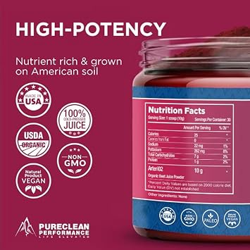 PureClean Beet Juice Powder & Fundaminos Amino Blend Bundle