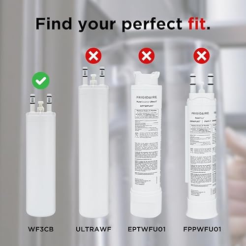 Miniatura 5 de Frigidaire WF3CB - Filtro de agua de repuesto + paquete de limpiador de nevera de acero inoxidable