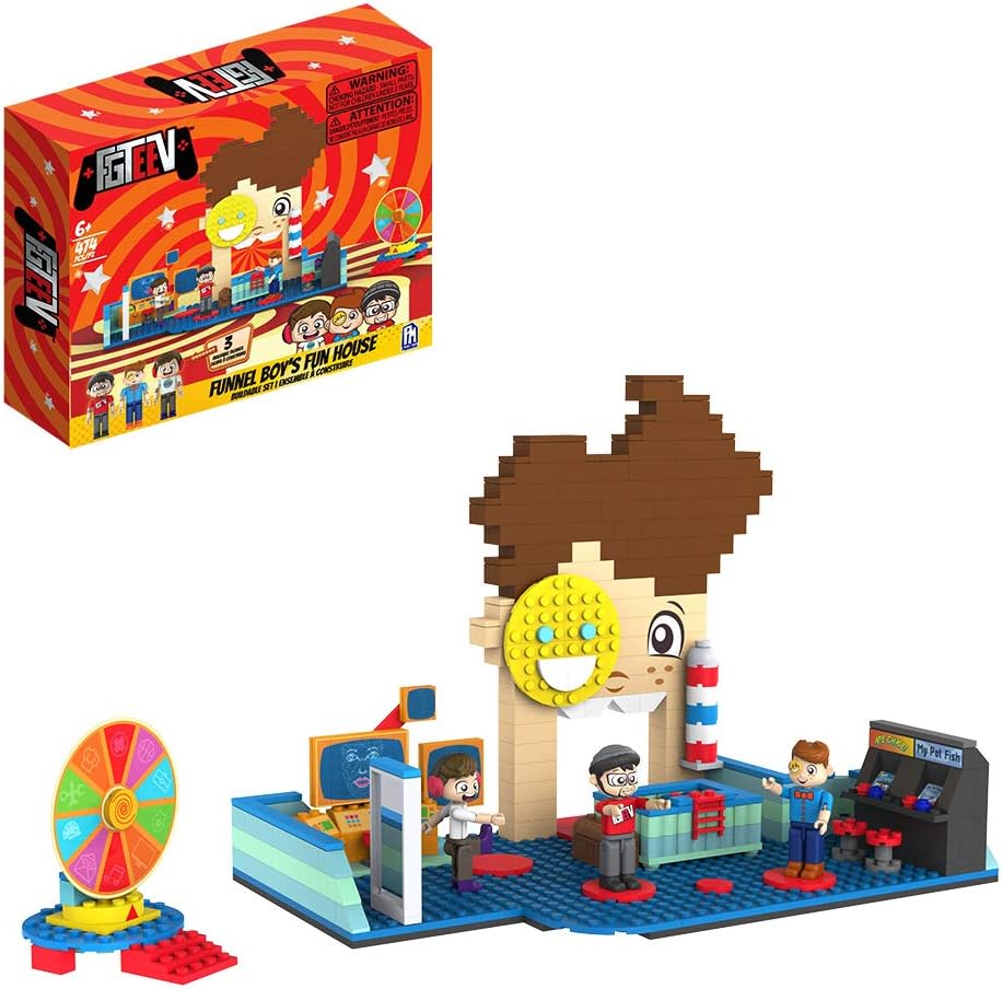 FGTeeV - Funnel Boy Fun House Buildable Set (474 Pieces)