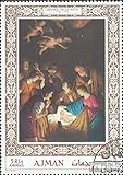  Prophila Collection Ajman 353A (Completa Edizione) 1968 Natale (Francobolli per i Collezionisti) Natale
