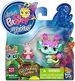 Hasbro Littlest Pet Shop Fairies Glistening Garden Enchanted Figure Tulip Fairy with Lady Bug