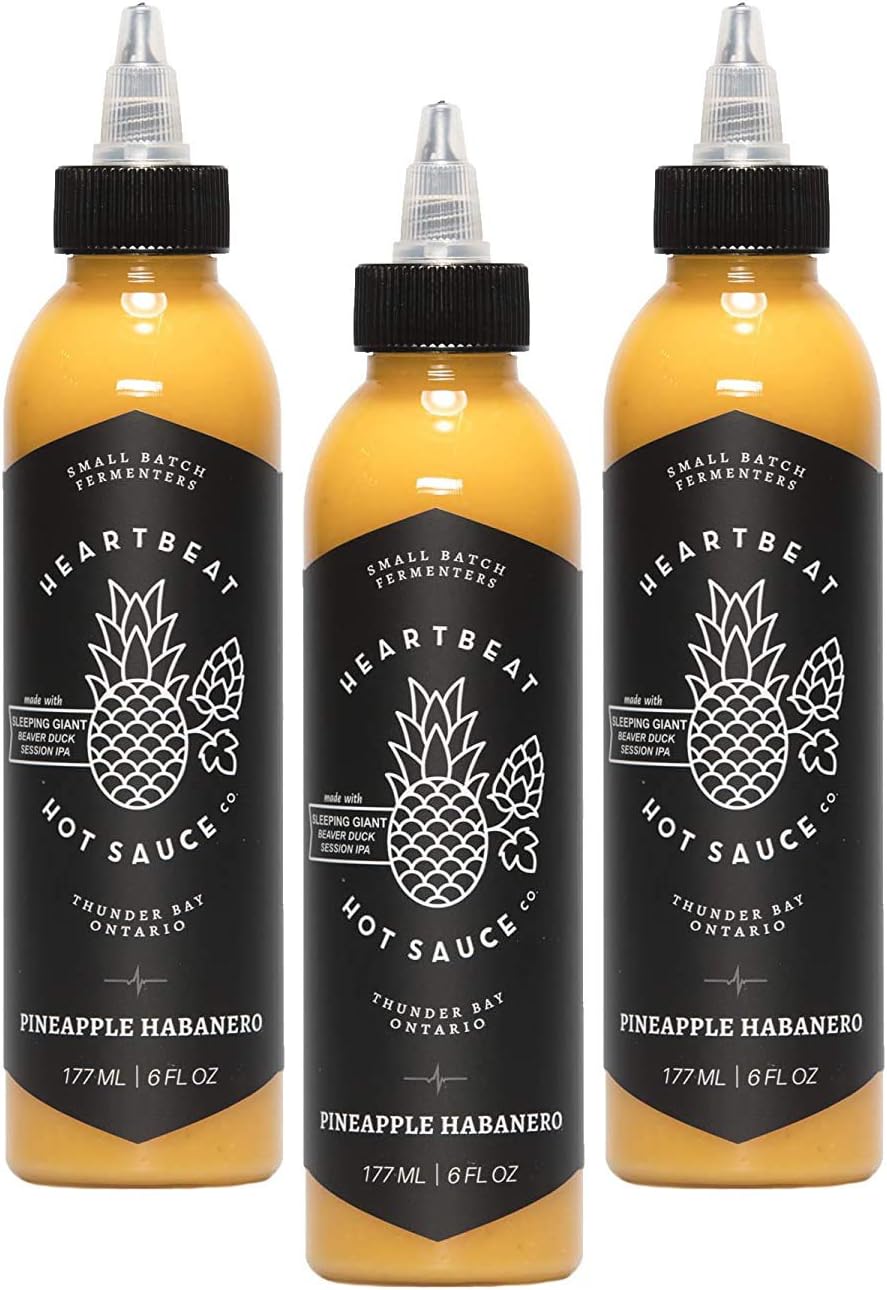 Heartbeat Hot Sauce Pineapple - 3 Pack