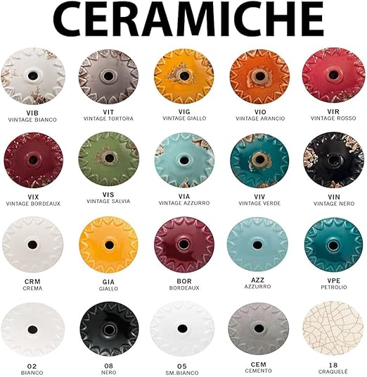 Ferroluce Retrò Retro ferroluce Cilindrische plafondlamp met E27, Wit Hout Polijst photo 3