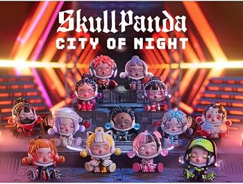 Amazon | POP MART SKULLPANDA City of Night シリーズ PVC&ABS製