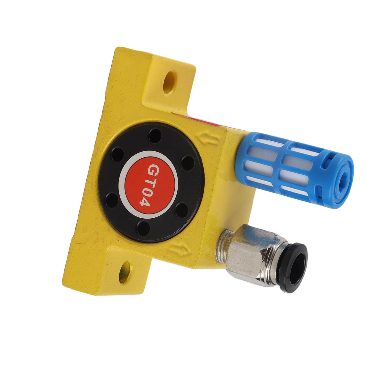 Vibrateur ¨¤ Turbine Pneumatique G1/8, Oscillateur ¨¤ Air, Faible Bruit, Haute Pr¨¦cision CNC, pour Transport de Mat¨¦riaux et Criblage Industriel