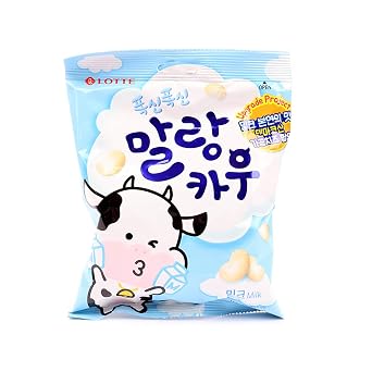 COELO MalangCow Milk Chewy Candy 5.5oz 158g, Fresh Milky Soft Candy, Korean Sweet Candies Sweets Treats K-Food, Christmas Halloween Camping Trip Gummies, K-Snack, Individual Wrapped On-The-Go