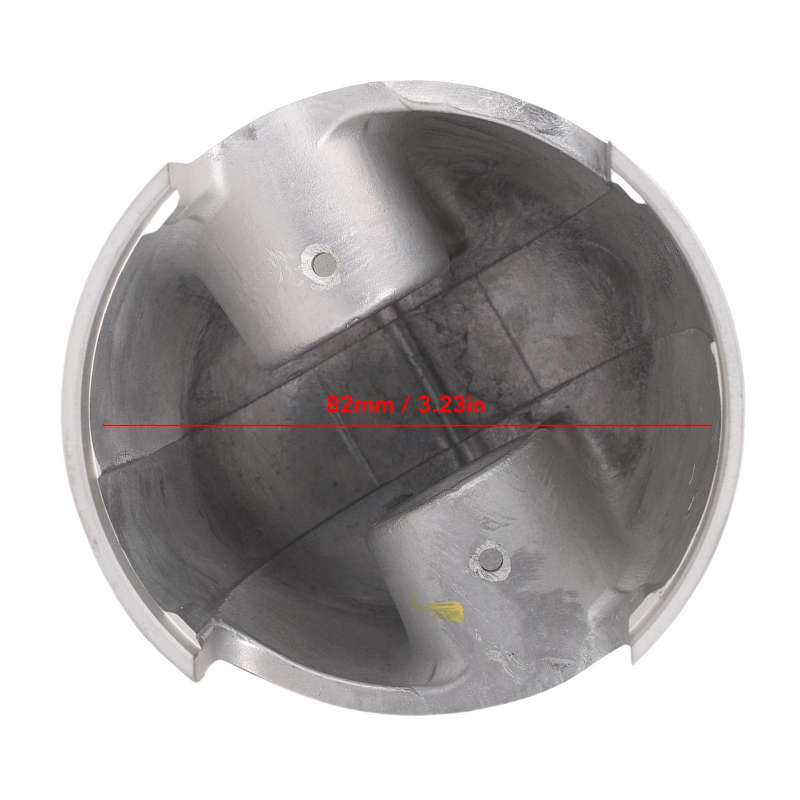 Generic Kit Pistone Motore Fuoribordo Compatibile con Motore Parsun 75/85 90 a 2 Tempi, Kit Pistone STD 82 Mm per Appassionati Prestazioni Affidabili e Manutenzione