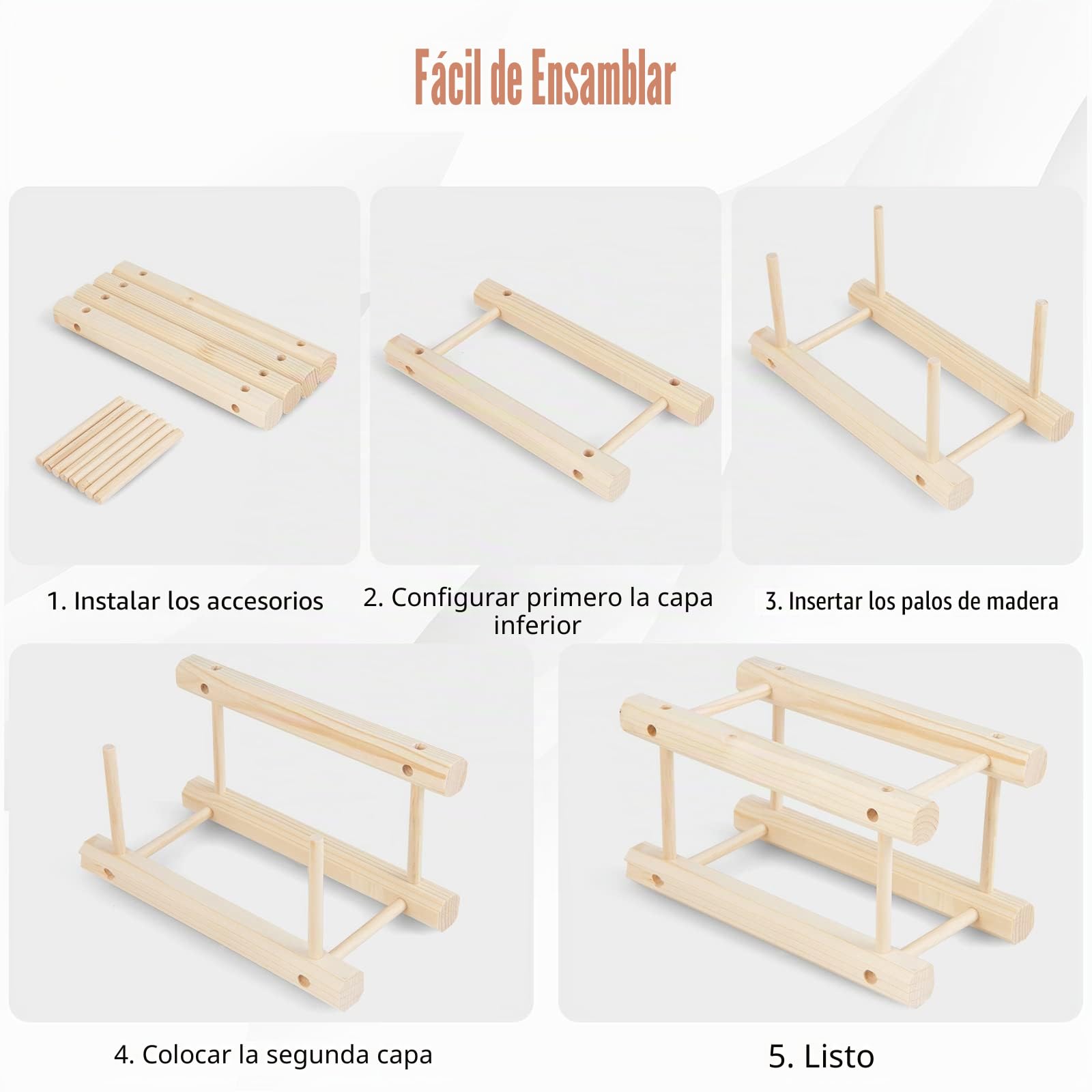 KOMFOTTEU Botellero de Madera para 40 Botellas para Cocina, Comedor, Bodega
