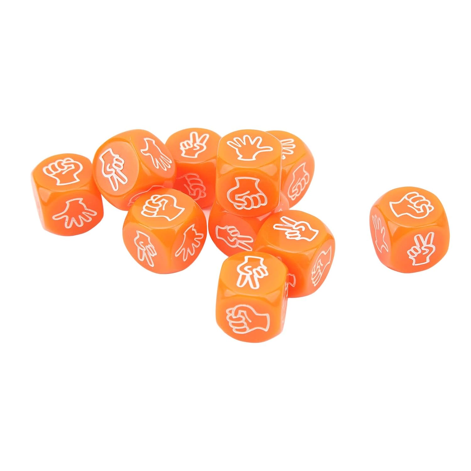 10 Pcs 20mm Dice Set, Exercise Dice for Kids, Movement Dice for Active