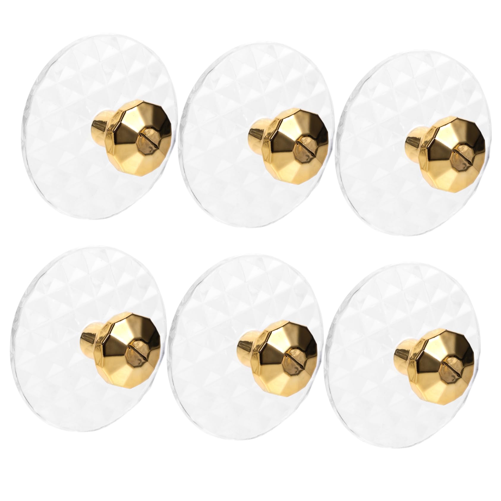 Mikikit Colgadores Adhesivos Para Pared Con Diseño De Soporte Transparente Para Joyas Collares Y Llaves Fácil Instalación Sin Daños Multiusos Para Colgar Ropa Y 6 Piezas X 4