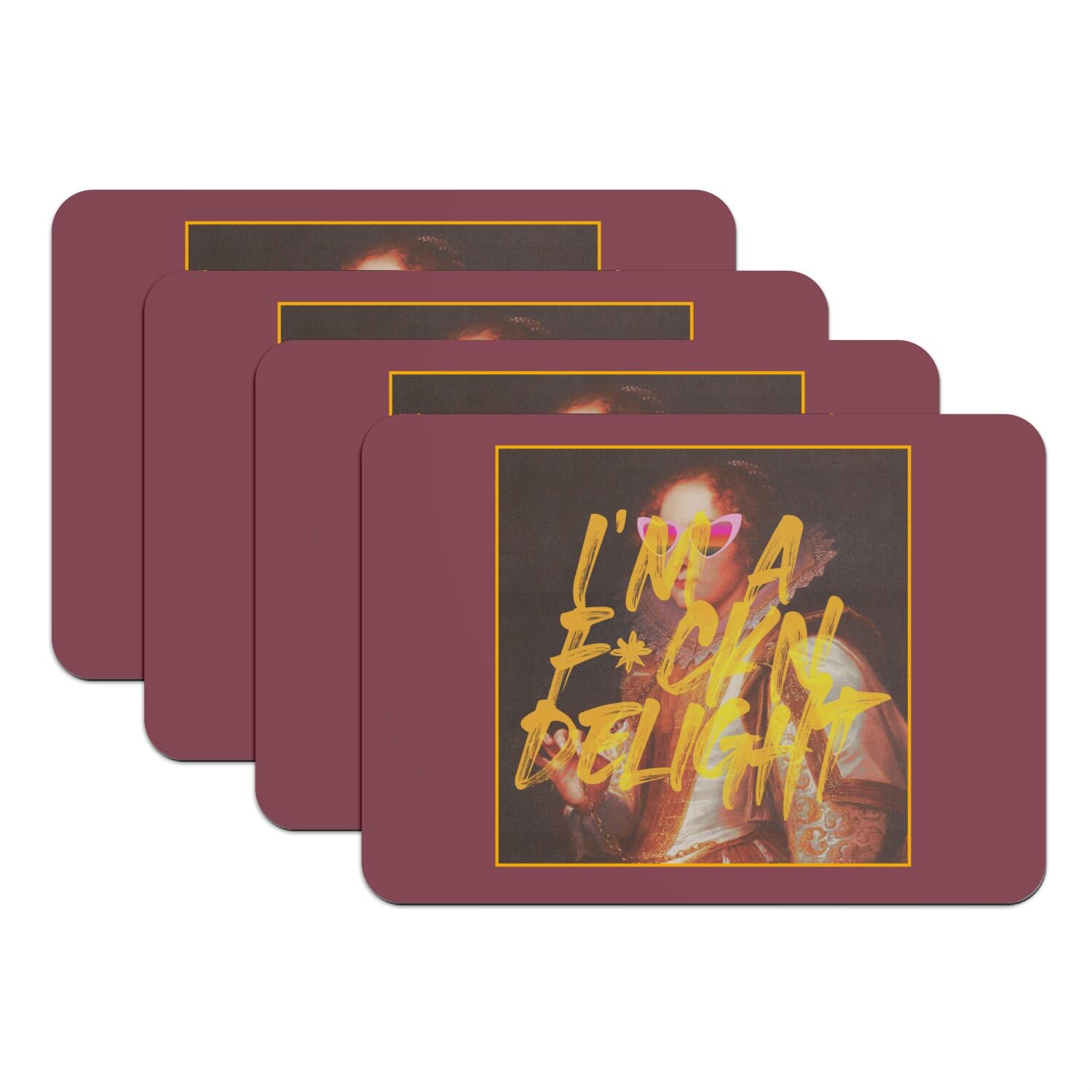 Set de table humour grand format pour des repas animés entre amis et repas de famille