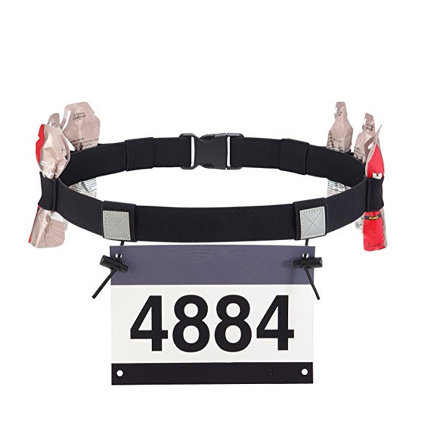 Ceinture Porte Dossard - Ceinture De Triathlons pour Numéro De Course, Course Numéro De Ceinture pour Le Triathlons Ironman Marathon, Réglable Ceinture De Course pour Marathon Cyclisme